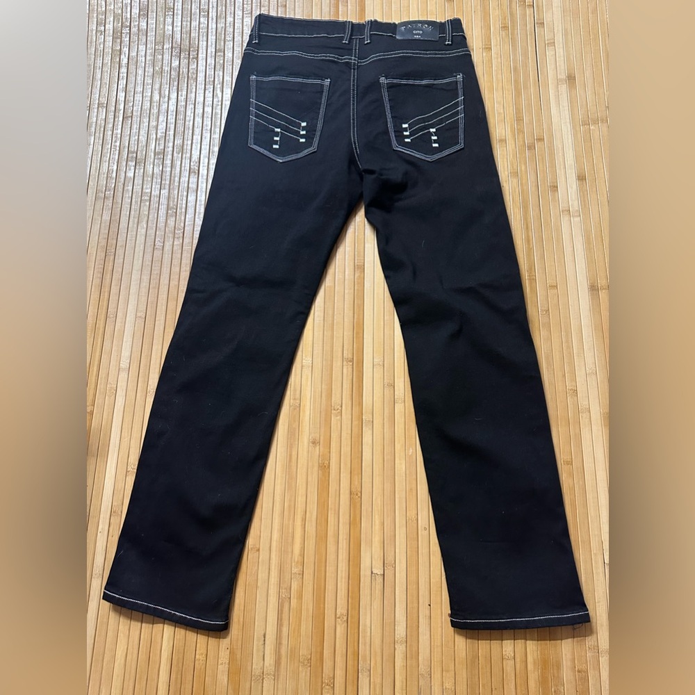 NWOT- PatronCito Red Label Black Jeans 32x30
White stitching